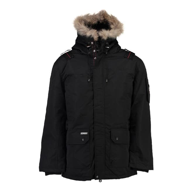 Geographical Norway Ametyste Black Parka