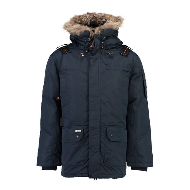 Geographical Norway Men's Ametyste Navy Parka