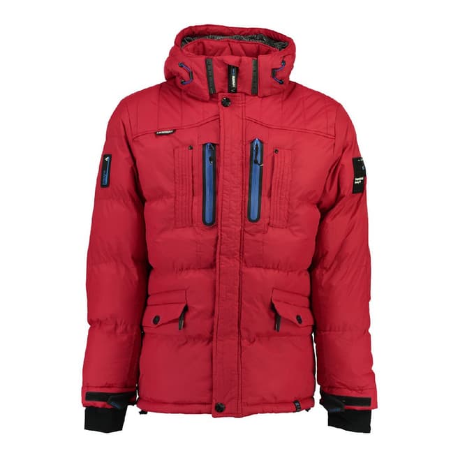 Geographical Norway Men's Red Basilboli Parka