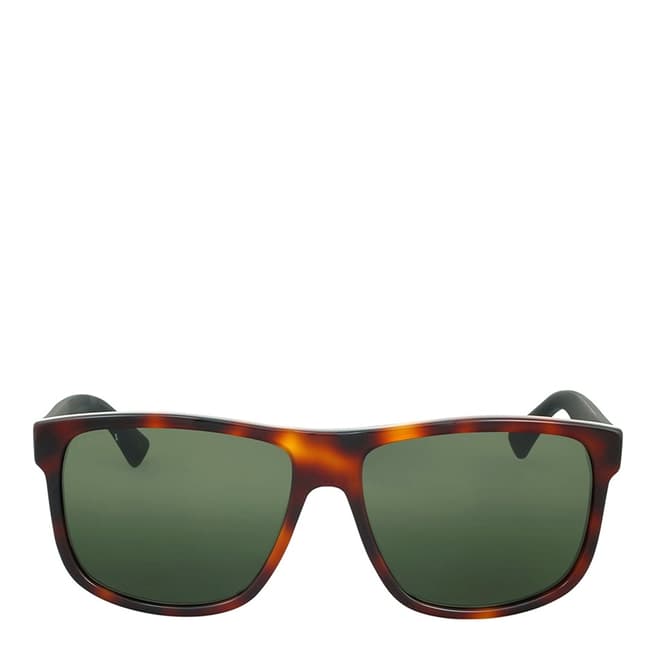Gucci Men's Brown Sunglasses 58mm