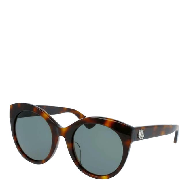 Gucci Women's Brown/Blue Sunglasses 54mm