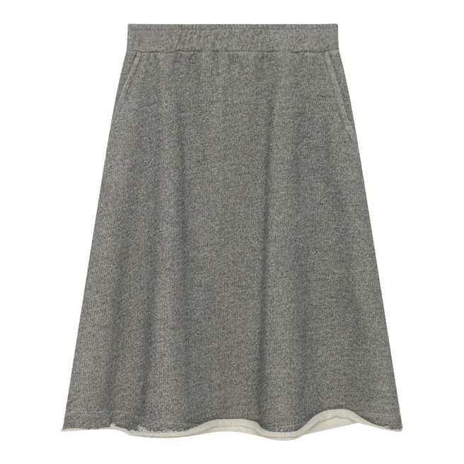 American Vintage Grey Midi Skirt