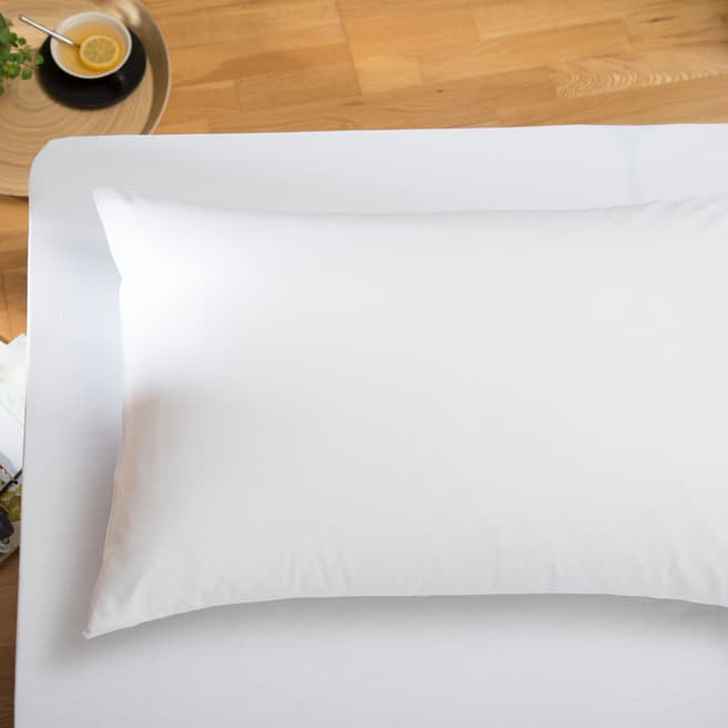 The White Room White Santa Fe Double Fitted Sheet