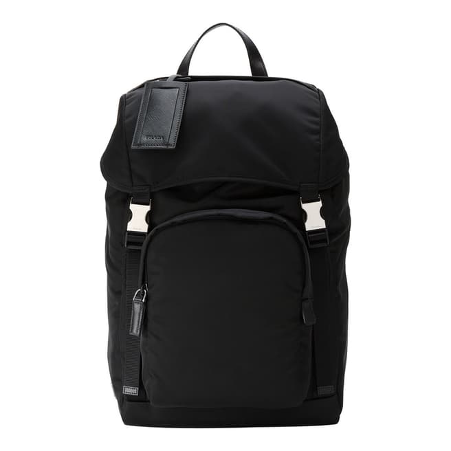 Prada Men's Black Nylon Backpack