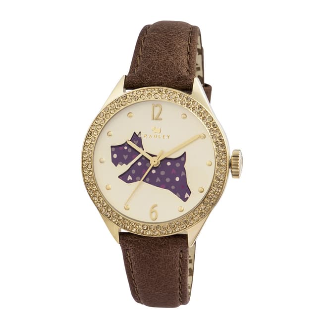 Radley Tan The Great Outdoors Leather Strap Watch