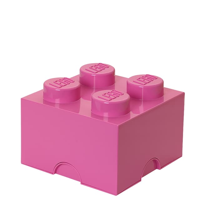 Lego Pink Brick 4 Storage Box