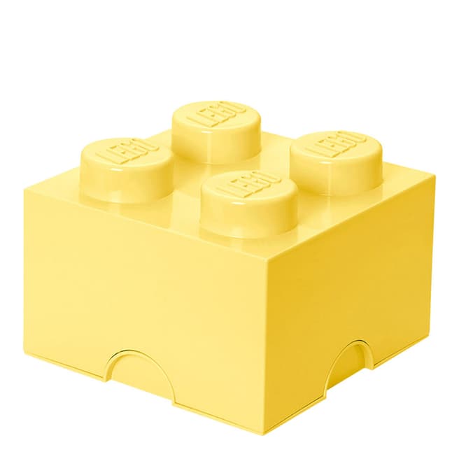 Lego Yellow 4 Brick Storage Box