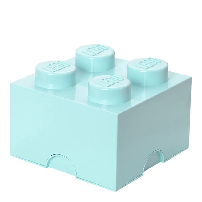 Lego Aqua 4 Brick Storage Box