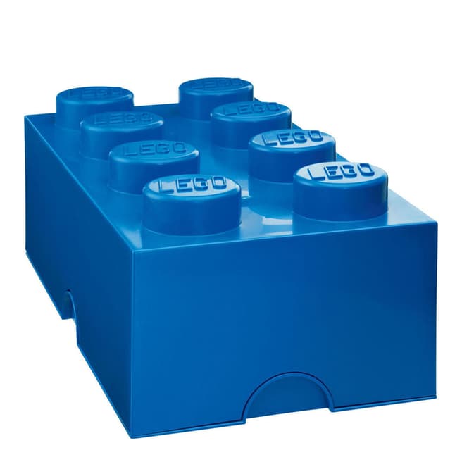 Lego Blue 8 Brick Storage Box