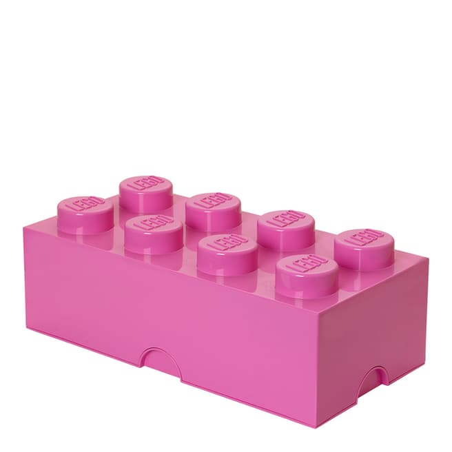 Lego Pink 8 Brick Storage Box