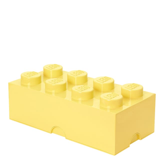Lego Yellow 8 Brick Storage Box