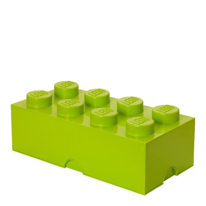 Lego Yellow Green 8 Brick Storage Box