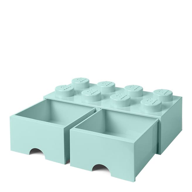 Lego Blue 8 Brick Drawers
