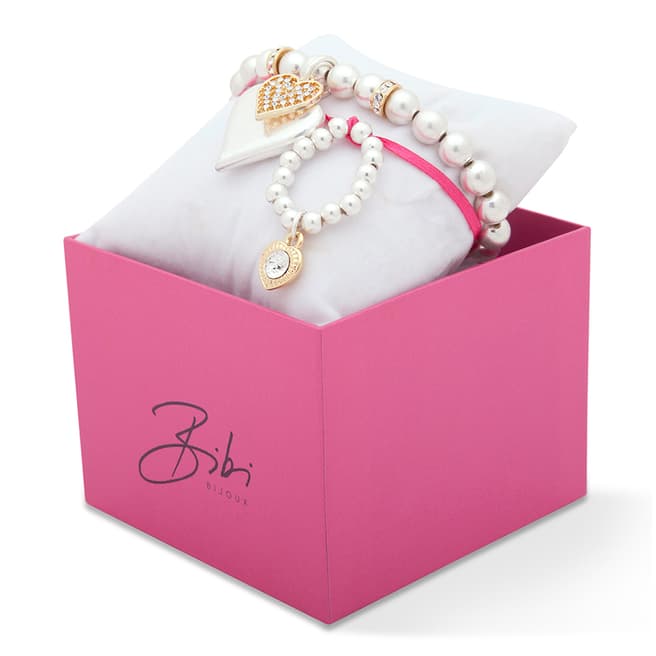 BiBi Bijoux Gold Charm Bracelet