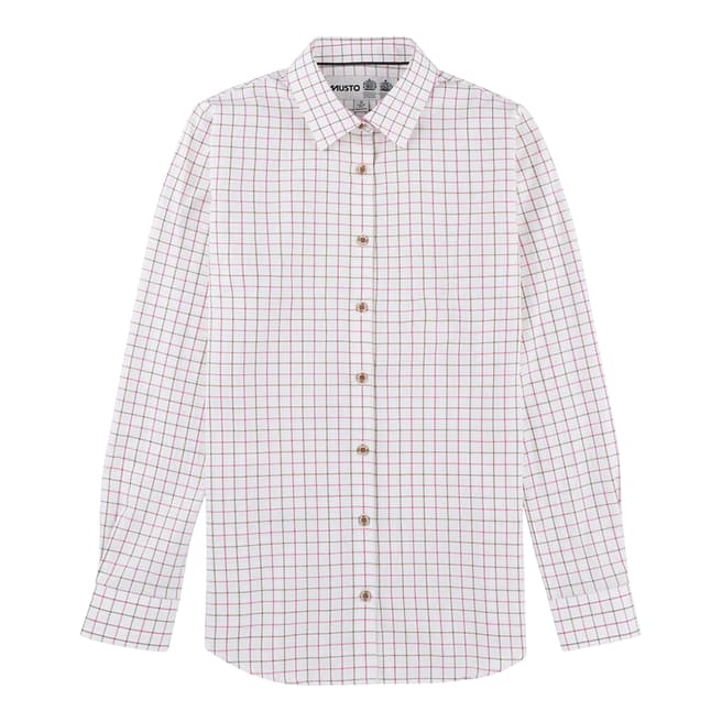 Musto Pink Moss Check Country Shirt