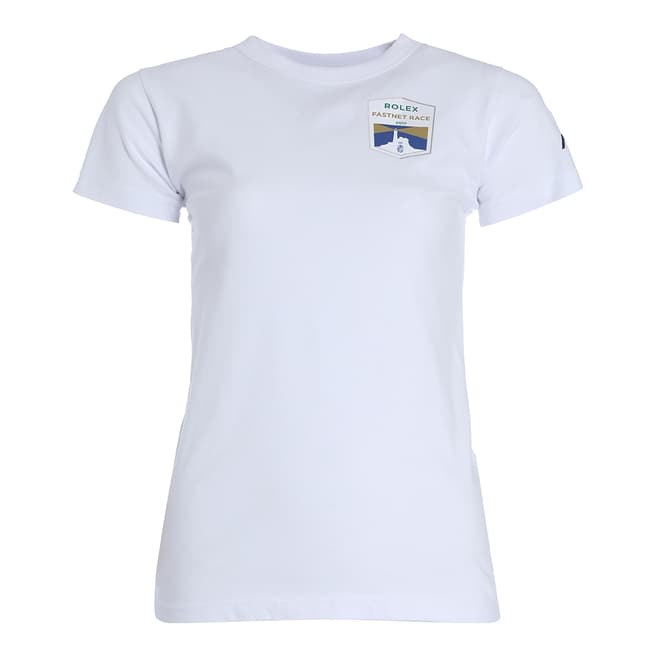Musto Women's White Fastnet Map T-Shirt