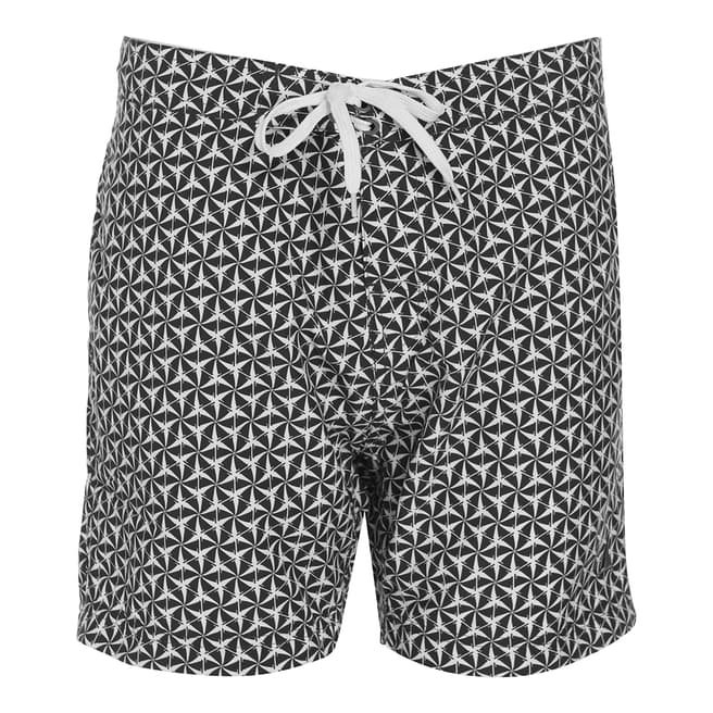 Musto Men's Charcoal Symbol Printed Shorts