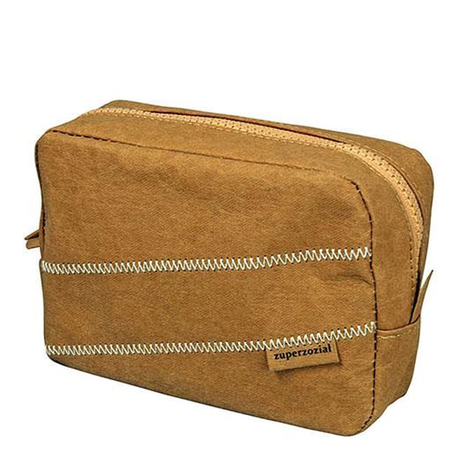Eco Living On-The-Road Toilet Bag Short-Stay Brown