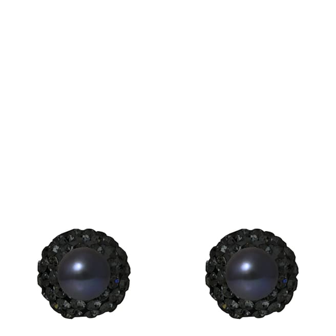 Wish List Black Crystal Earrings