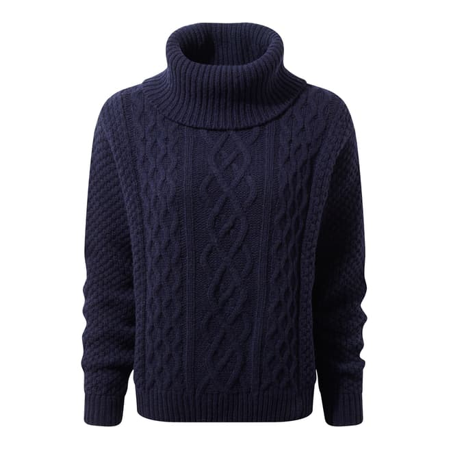 Craghoppers Navy Anja Roll Neck