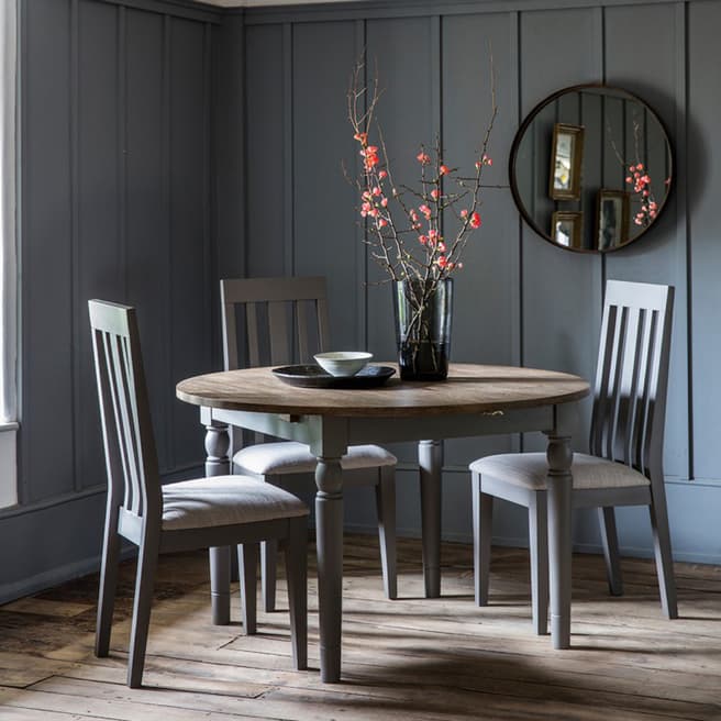 Gallery Living Grey Charlwood Extending Dining Table