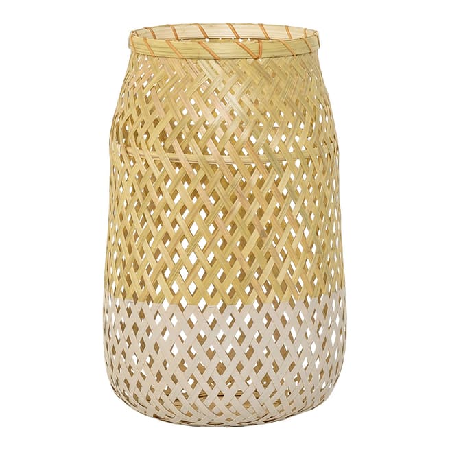 Bloomingville Bamboo & Glass Lantern