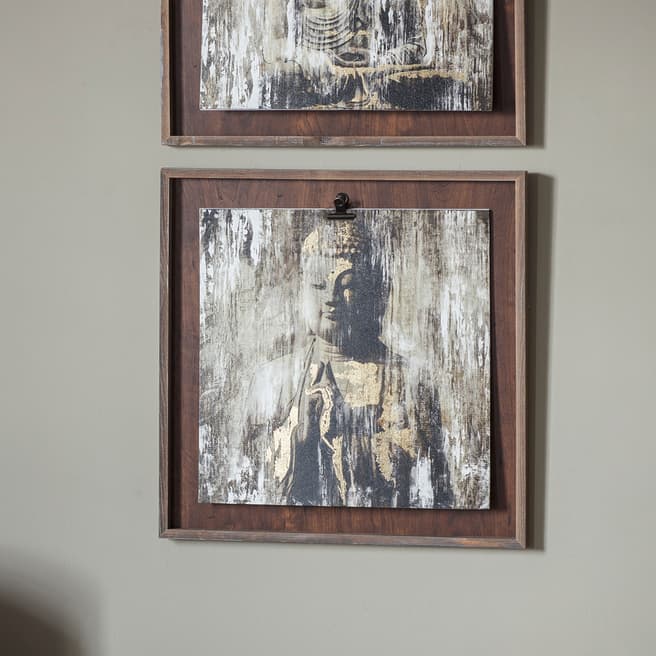 Gallery Living Serenity Buddha I Framed Art 53x53cm