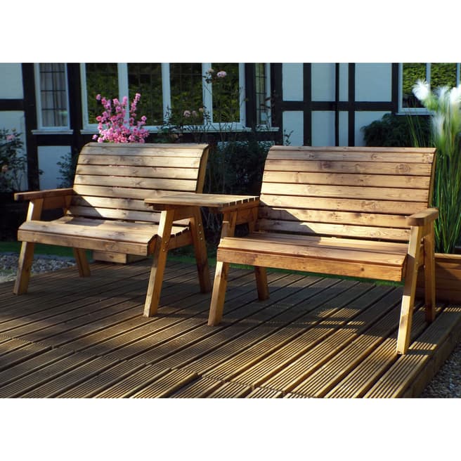Charles Taylor Twin Bench Set Straight