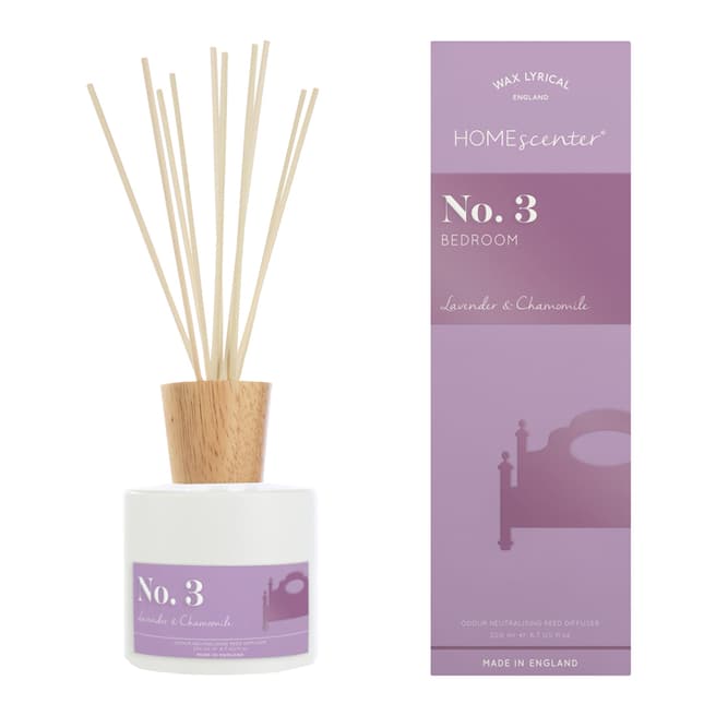 Wax Lyrical Reed Diffuser Lavender & Chamomile, 200ml, Homescenter