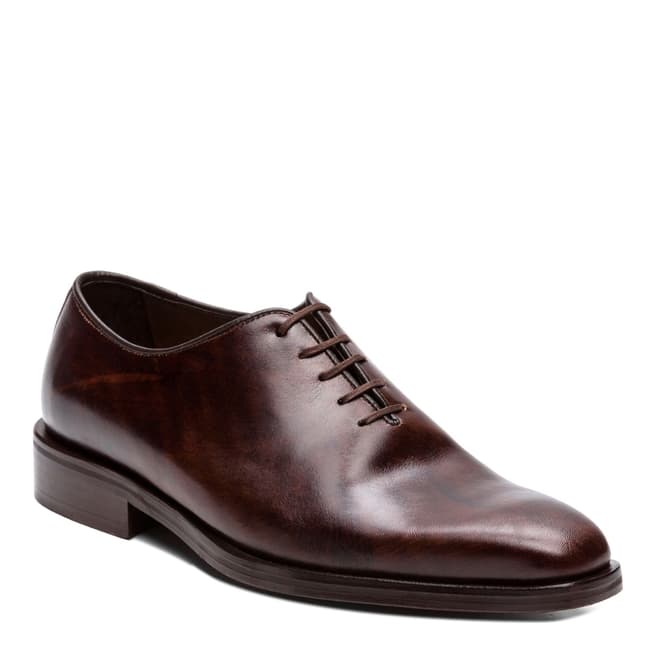 Ortiz & Reed Brown Leather Archival Oxford Shoes