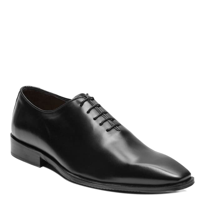 Ortiz & Reed Black Leather Arpa Oxford Shoes