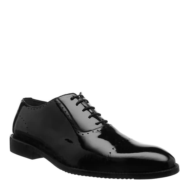 Ortiz & Reed Black Patent Leather Cambel Oxford Shoes