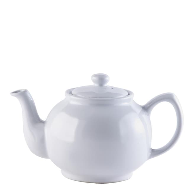 Price & Kensington White 6 Cup Teapot