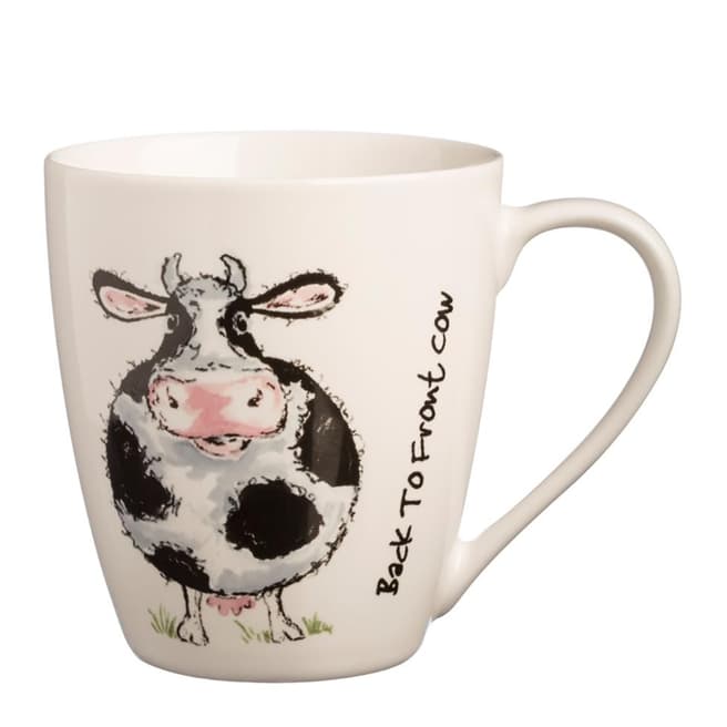 Price & Kensington Back To Front Set of 6 Cow Mugs