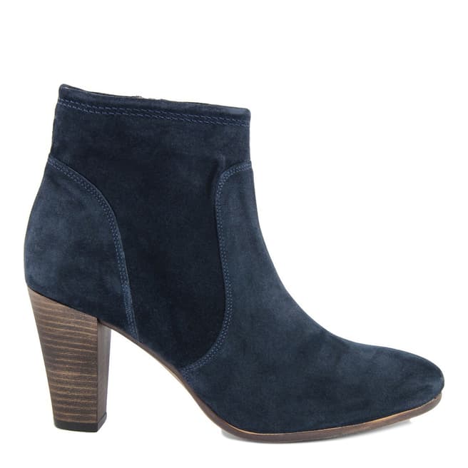 Eye Navy Suede Ankle Boot