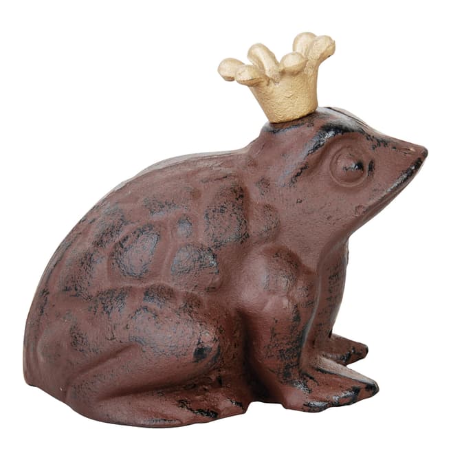 Fallen Fruits Cast Iron Toad with Crown