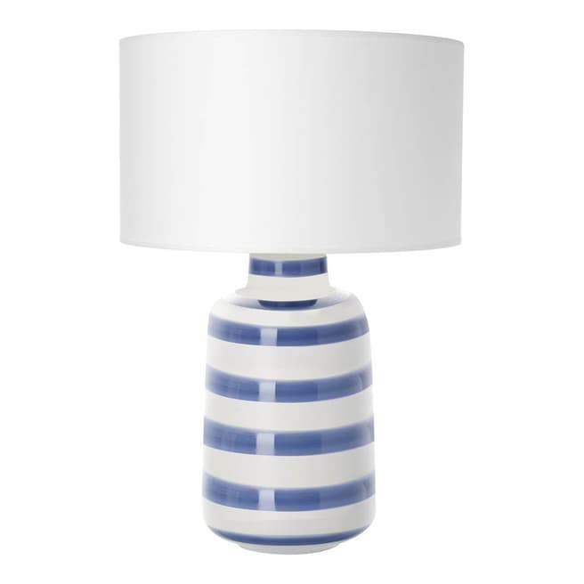 Parlane Blue/White Talya Table Lamp