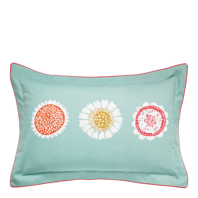 Scion Anneke Oxford Pillowcase, Kingfisher