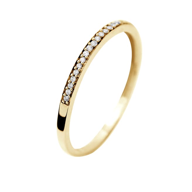 Dyamant Yellow Gold Prestige Diamond Ring 0.05 cts