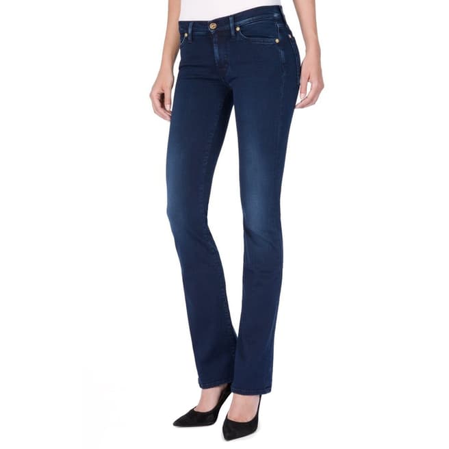 7 For All Mankind Indigo Skinny Stretch Bootcut Jeans