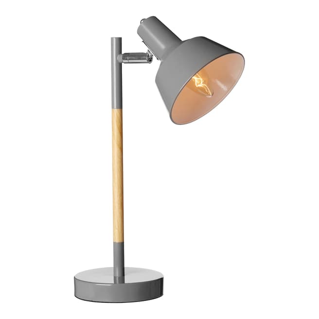Fifty Five South Grey Bryson Table Lamp