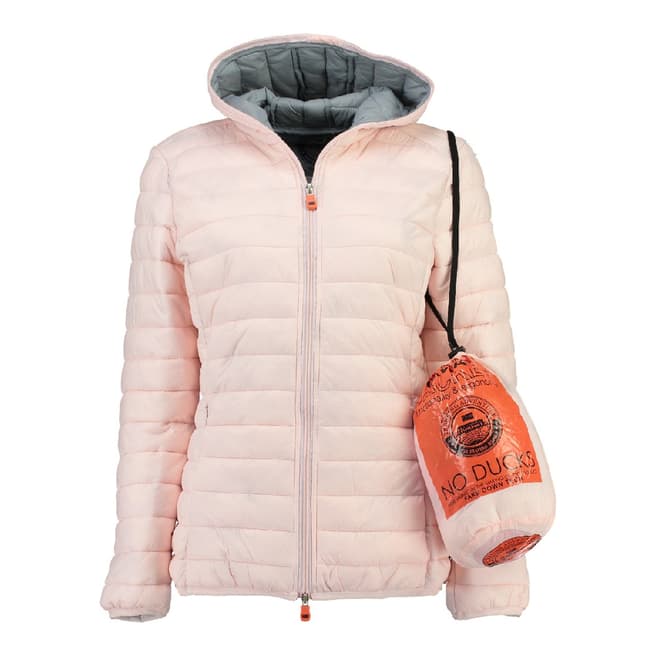 Geographical Norway Women's Pink Daysy Padded Jacket