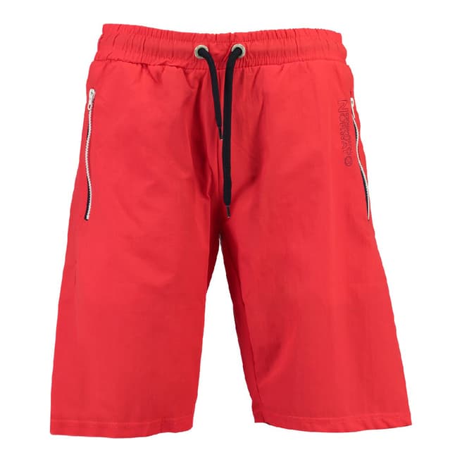 Geographical Norway Men's Red Quasweet Swim Shorts