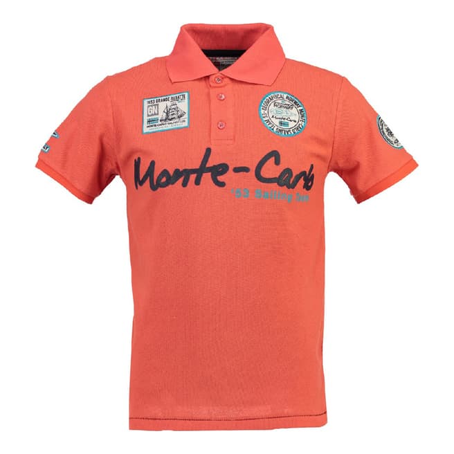Geographical Norway Men's Orange Komen Polo Shirt