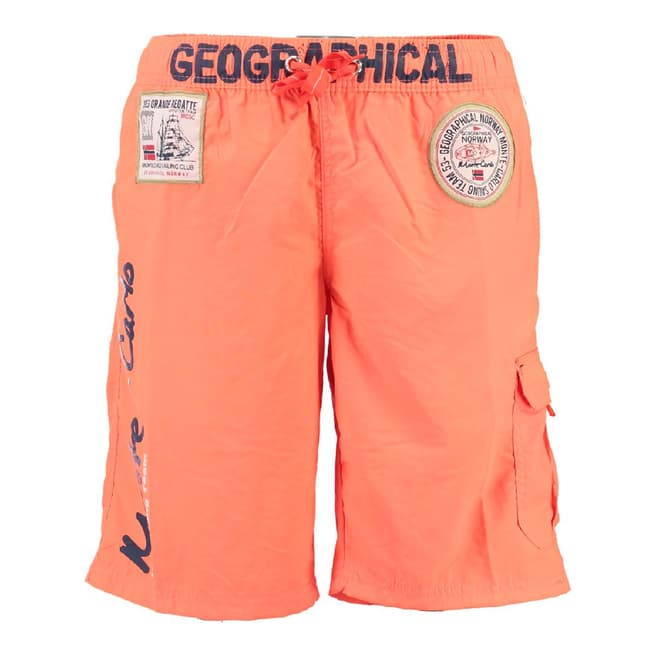Geographical Norway Boy's Coral Quorban Swim Shorts