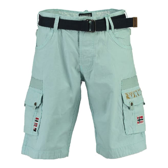 Geographical Norway Boy's Sky Blue Panoplie Shorts