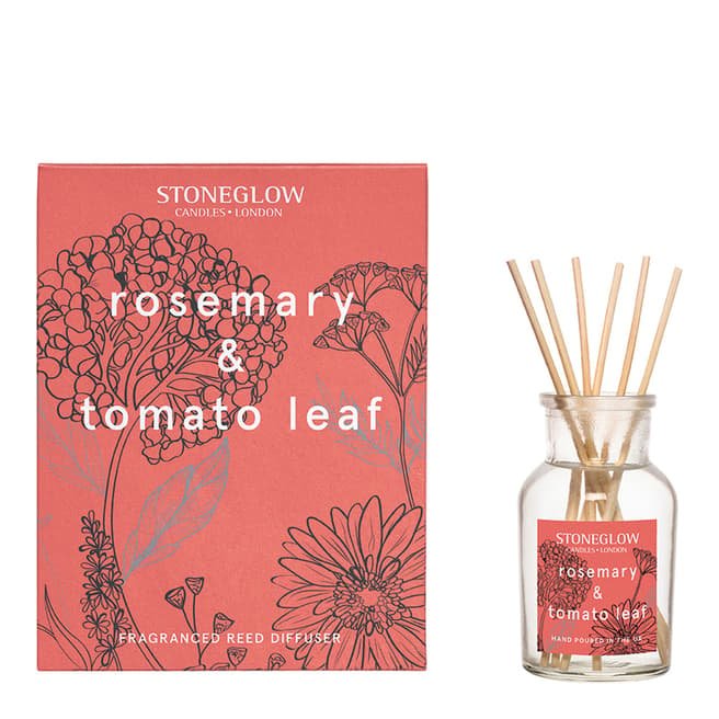 Stoneglow Candles Potager Garden Rosemary & Tomato Leaf Reed Diffuser