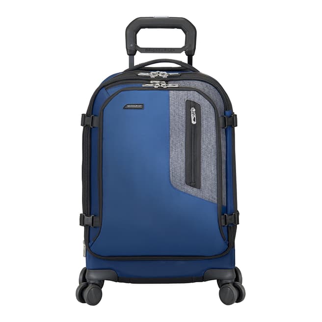Briggs & Riley Blue Explore Domestic Carry-On Expandable Spinner 56cm
