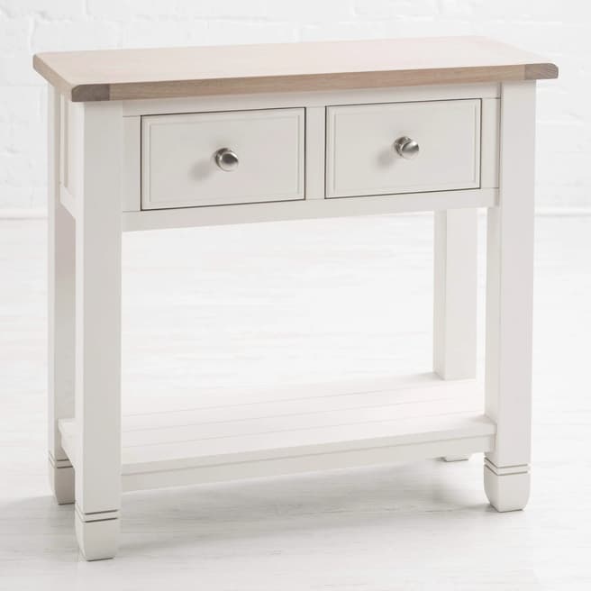 Studley Co Faversham Small Console Table - White