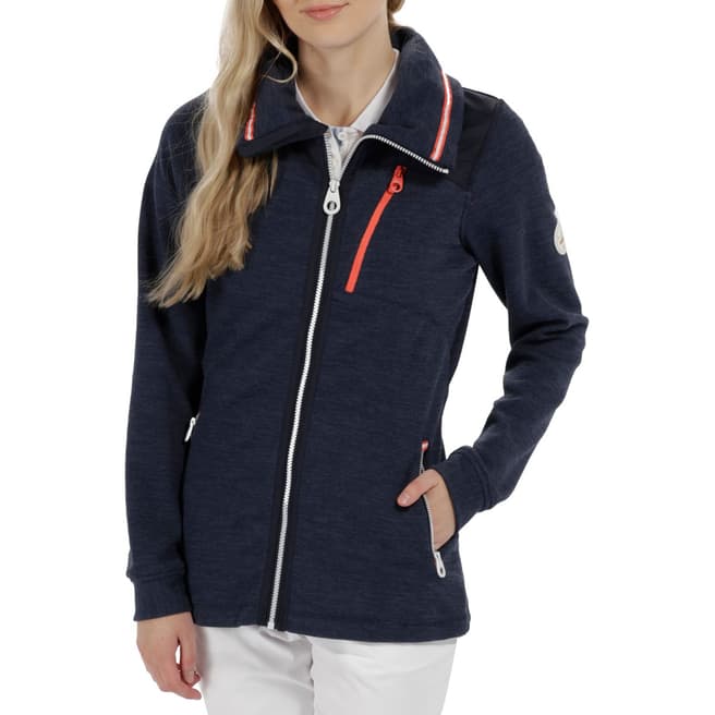 Regatta Women's Navy Zip Up Cadwyn Fleece Jacket